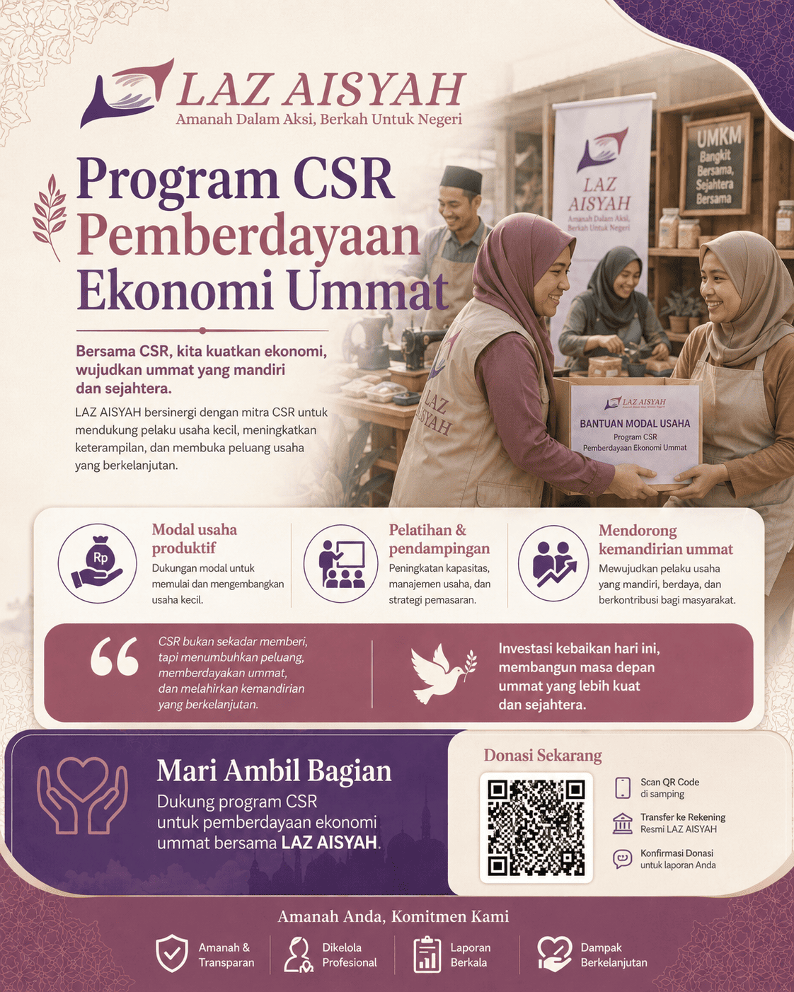 Program CSR Pemberdayaan Ekonomi Ummat